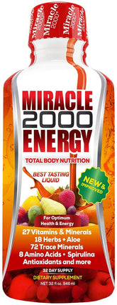 Century Systems Miracle 2000 liquid multivitamin bottle