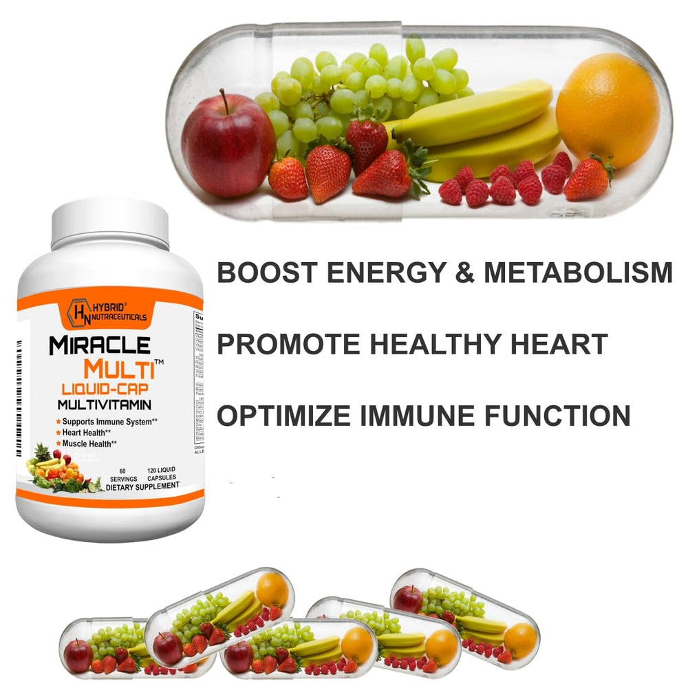 Close-up of MiracleMulti liquid capsules