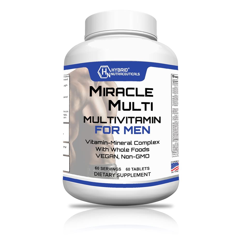 MiracleMulti men's multivitamin bottle