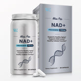 Miss Pep NAD+ supplement bottle with 60 capsules