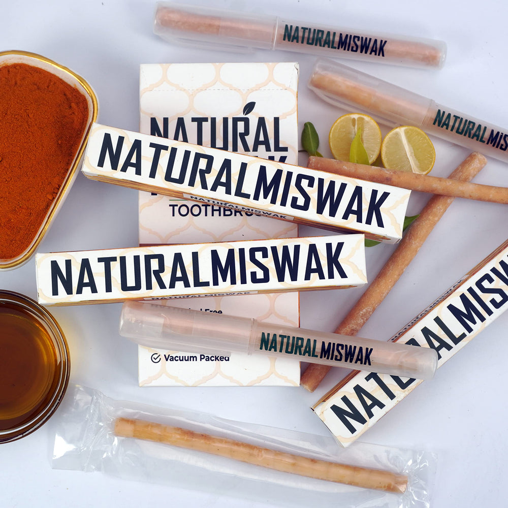 Eco-friendly Miswak pack promoting sustainability