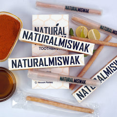 Eco-friendly Miswak pack promoting sustainability