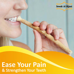 Natural Miswak sticks — organic toothbrush alternative