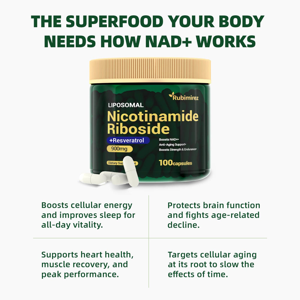 Mitochondrial energy support and vitality for better energy levels.