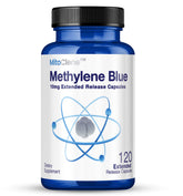 MitoClene Extended Release 10mg Methylene Blue capsules - front view