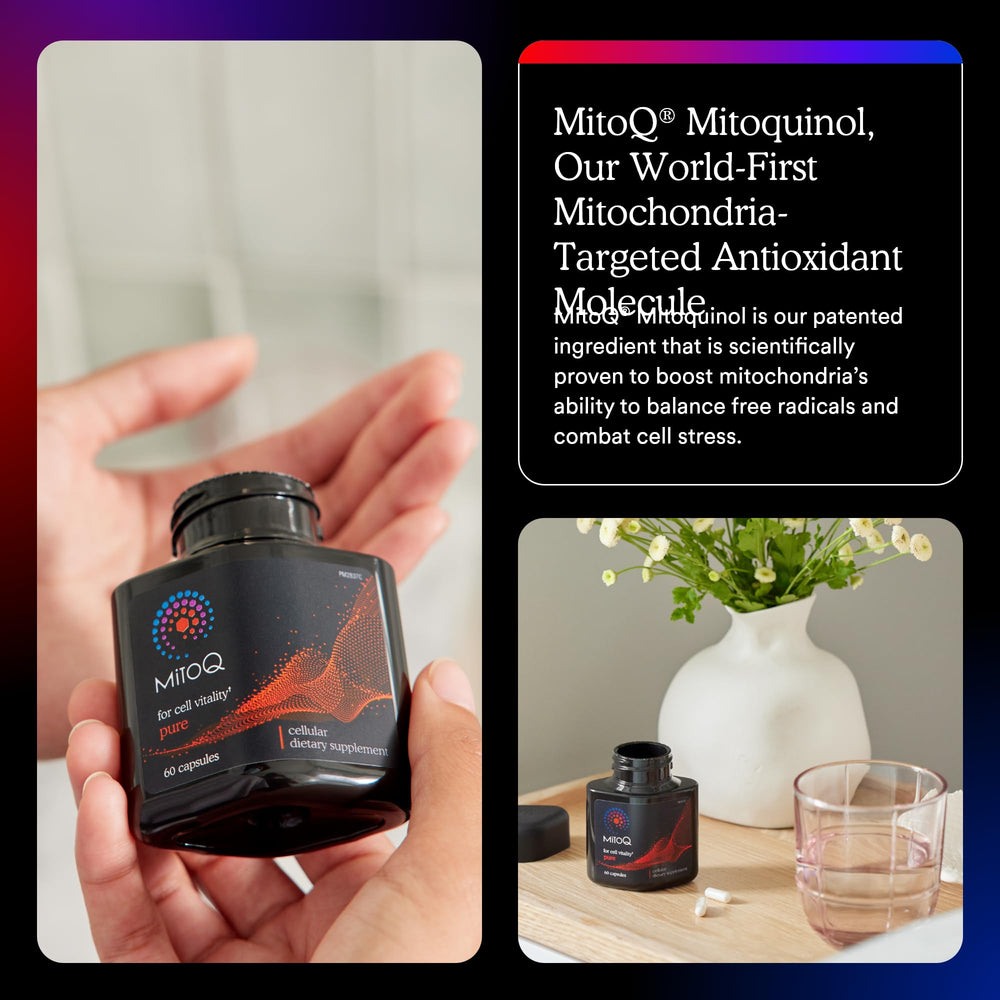 MitoQ Pure heart health benefits