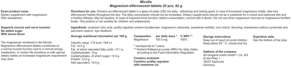Glass of water with lemon flavor magnesium effervescent tablet dissolving