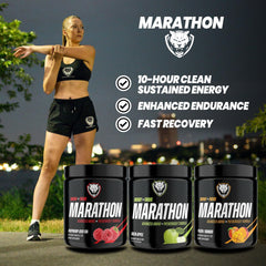 Instructions: mix one scoop with water before running