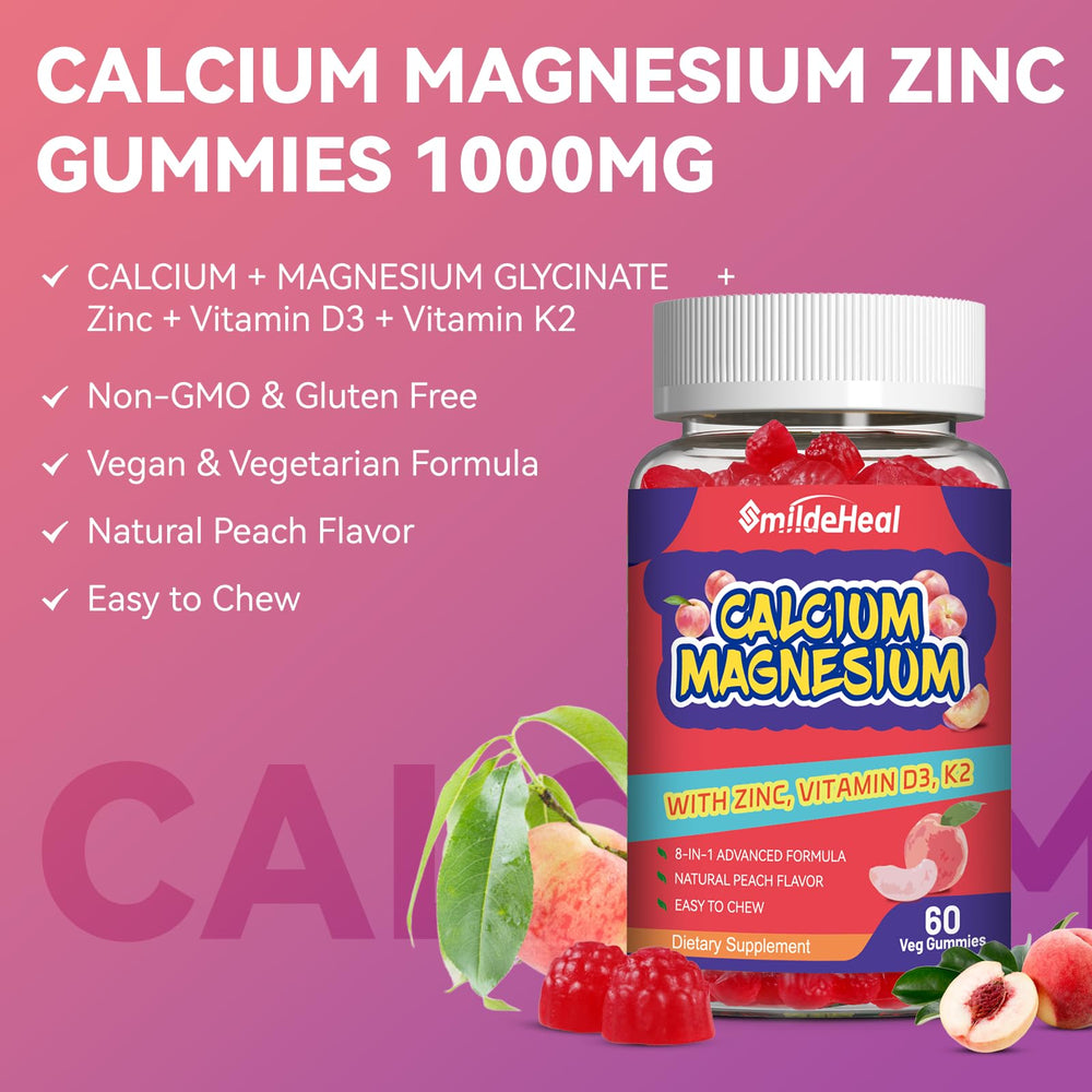 Delicious mixed berry flavored chewable gummies