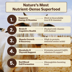 Freeze-dried processing method image for beef liver