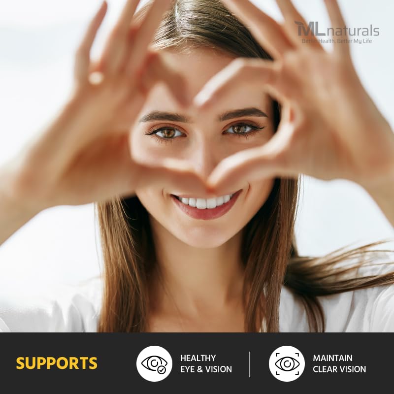 Marigold flower extract used for lutein and zeaxanthin in ML Naturals formula