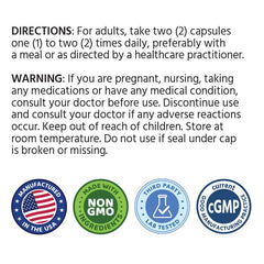 Ingredient panel for ML Naturals Phosphatidyl Serine 200 mg