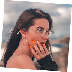 Styled eyewear featuring Mobestech replacement temples