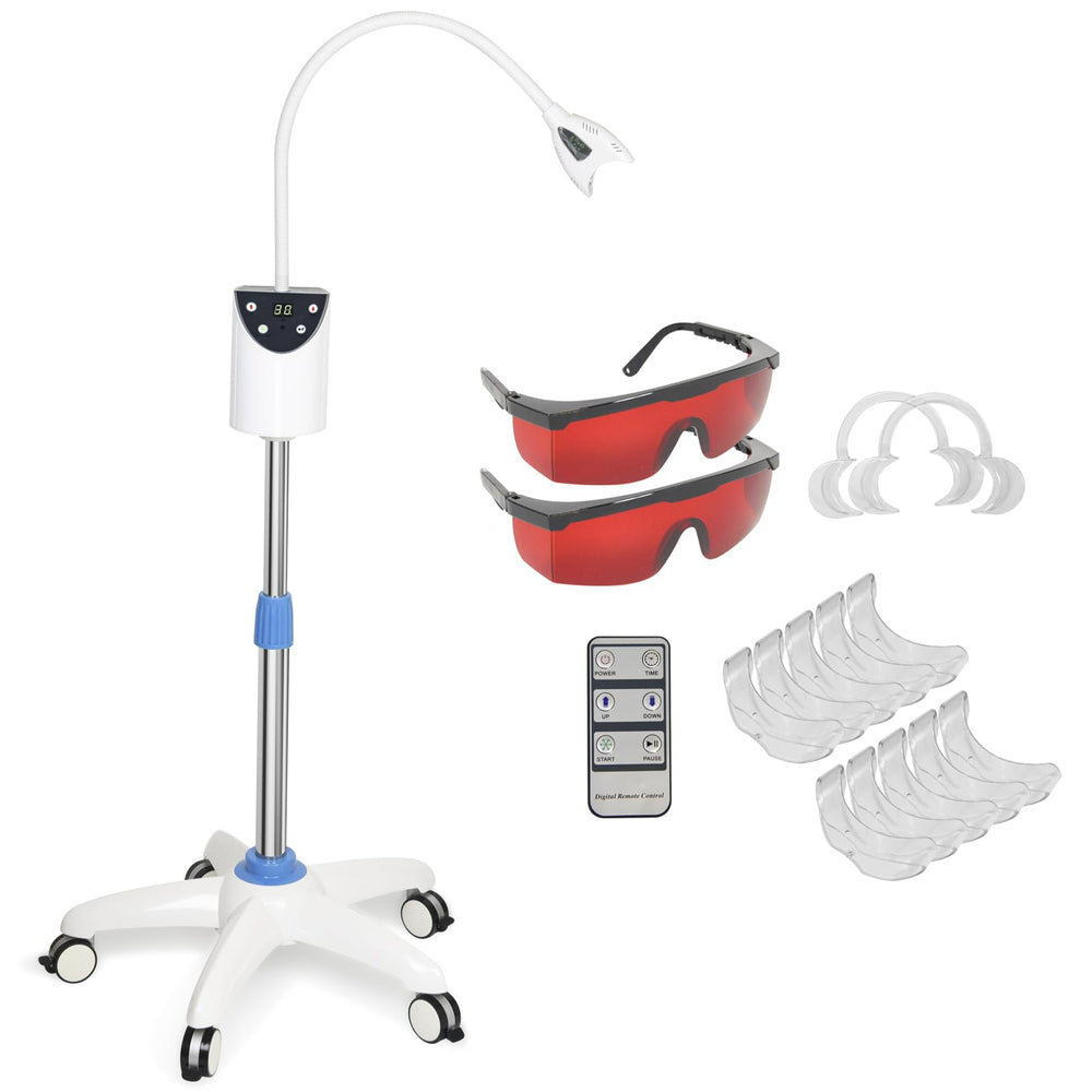 Mobile cold light whitening system device