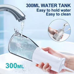 IPX7 waterproof design of MOCEL water flosser