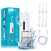 MOCEL Water Flosser with OLED display in white