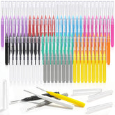 Modacraft 120Pcs Interdental Brushes set with 10 colors and 6 sizes