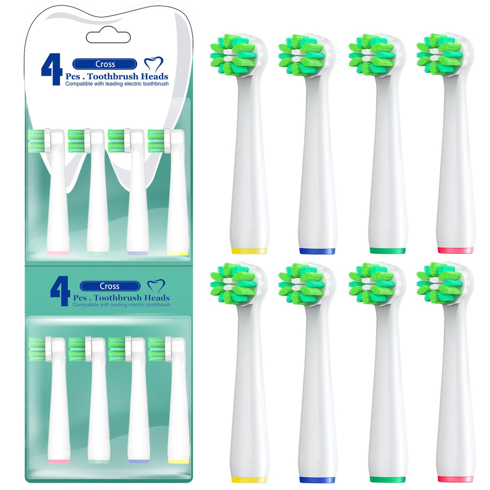 MOFELE replacement toothbrush heads for Oral-B Pro 1000 - 8 pack