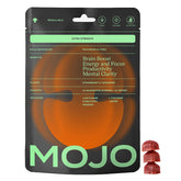 Front packaging of Mojo Focus Gummies in Strawberry Tangerine flavor.