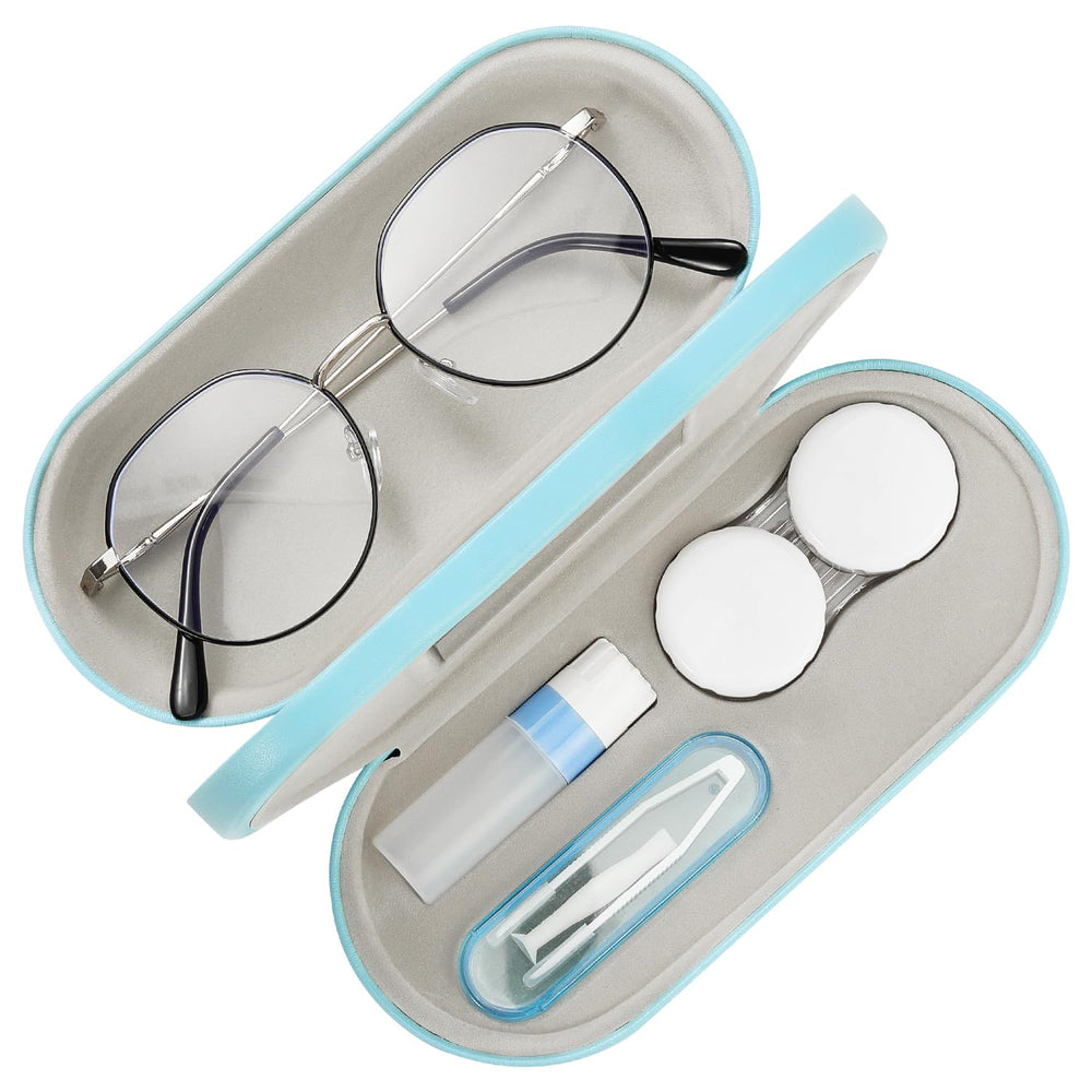 MoKo 2in1 eyeglass case with built-in mirror