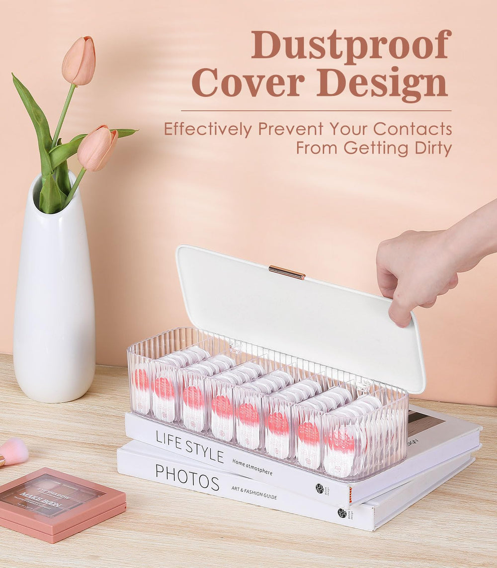 Case dimensions: 28.8 x 9.5 x 6.8 cm with inner grid 8.35 x 3.24 x 5.5 cm