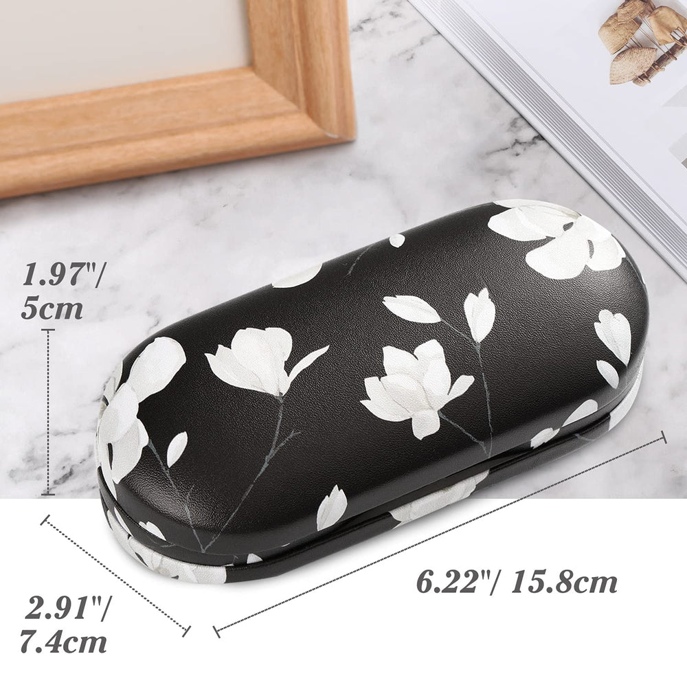 Compact lightweight leather case ideal for travel