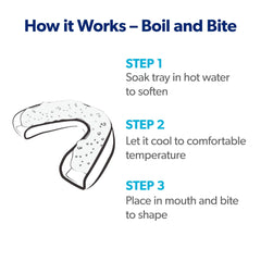 Moldable mouth tray compatible with aligners and retainers