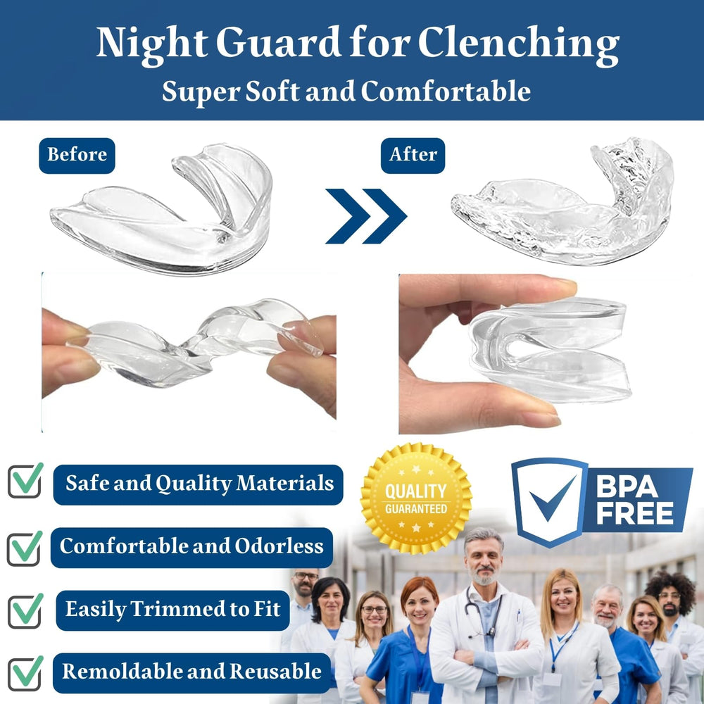 Moldable dental mouth guard