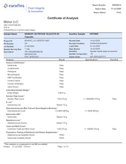Momary Nutrition Ingredient label highlights plant-based, additive-free formula.