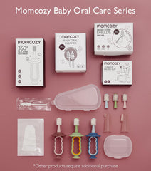 Infant toothbrush suitable for 6-12 months and toddlers 1-2