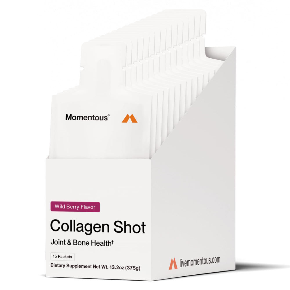 Momentous Collagen Shot Wild Berry hero image