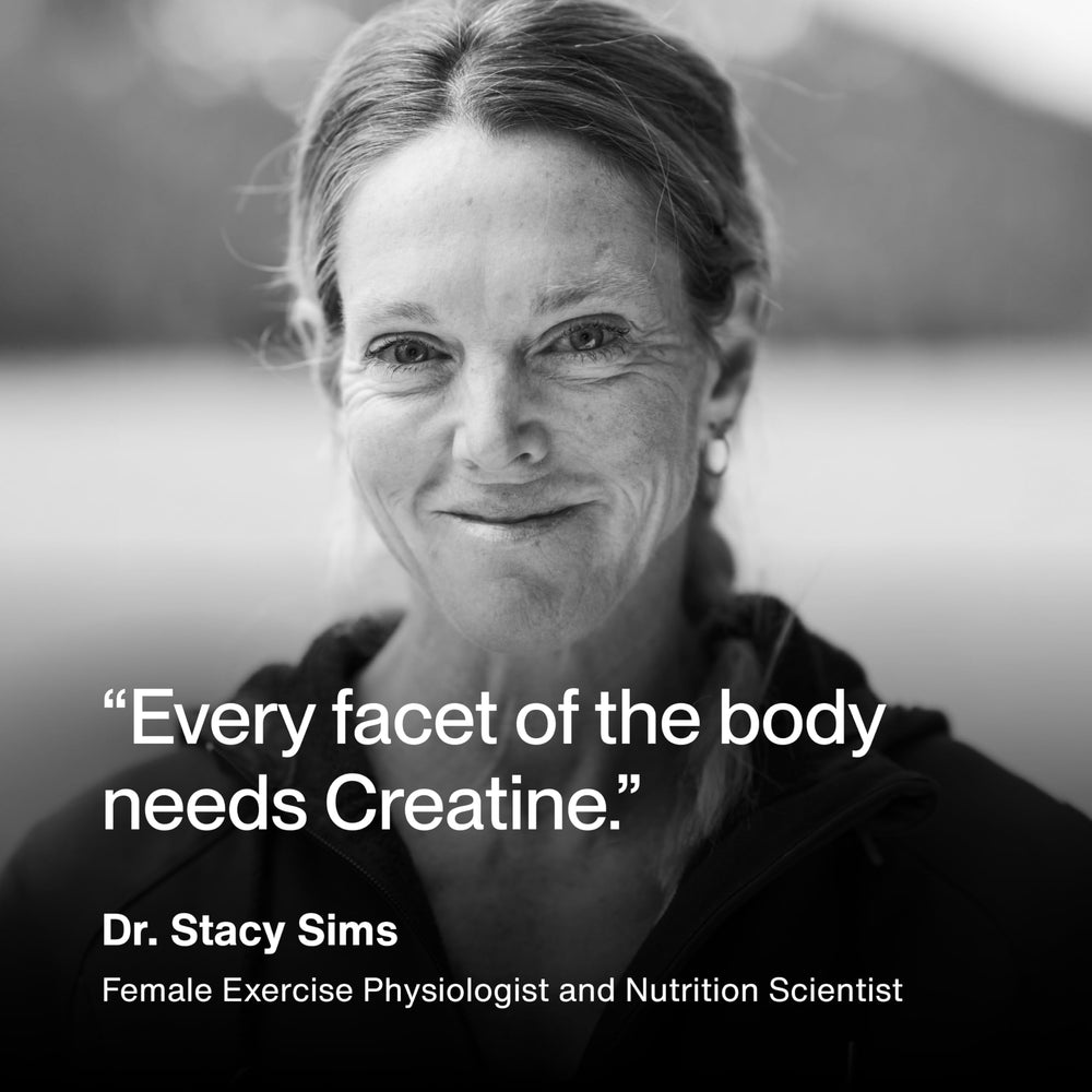 Usage and serving example for Momentous Creatine Monohydrate Powder