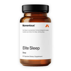 Momentous Elite Sleep Capsules bottle front view