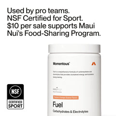 Momentous Fuel prepared drink in glass