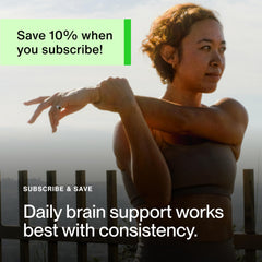 Front view of Magtein bottle with cap