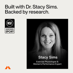 NSF Certified for Sport badge on Momentous packaging