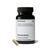 Bottle of Momentous Resveratrol 450 mg with label