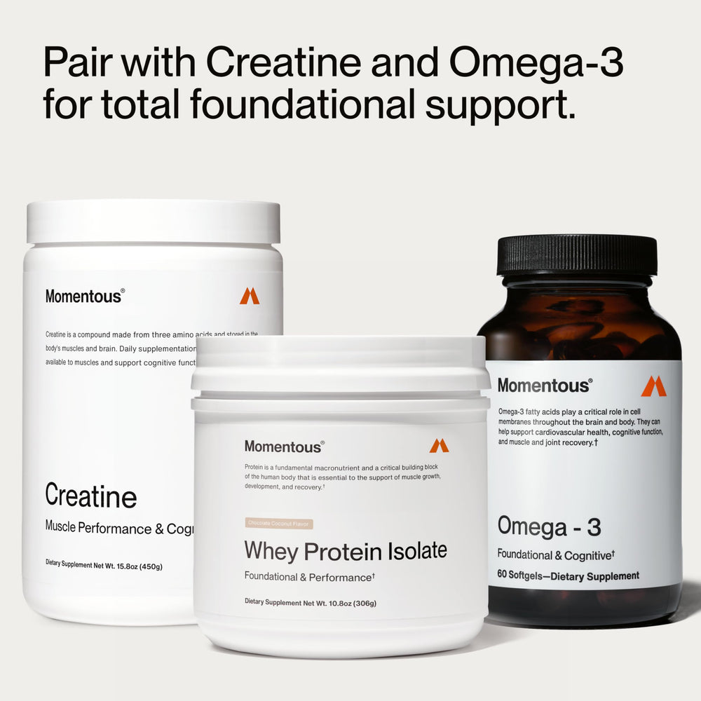 ProHydrolase enzyme blend for enhanced absorption on Momentous whey