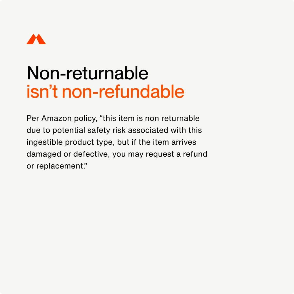 Bottle displaying 60 servings