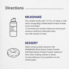 MOMMAKE vegan, dairy-free shake in a glass shows lactose-free, low-sugar option.