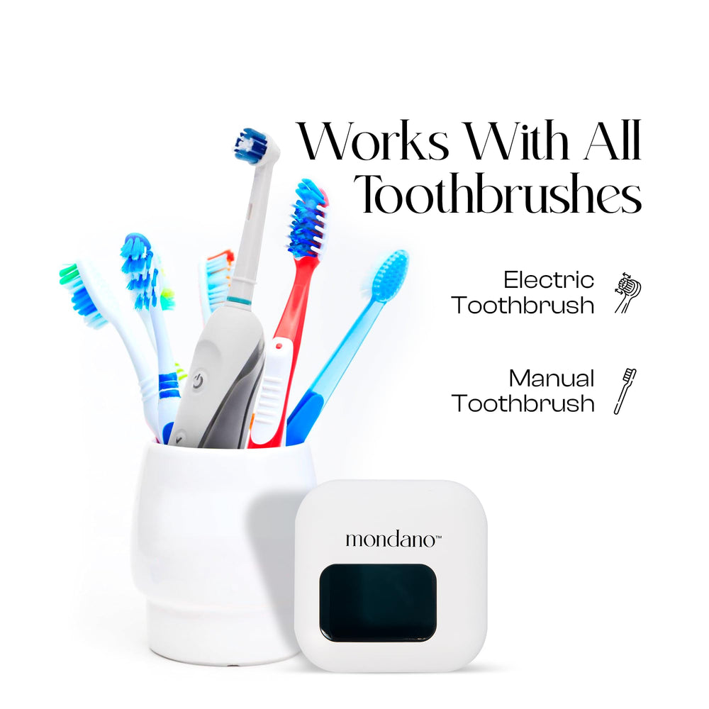 Unit designed to fit all toothbrush brands and heads