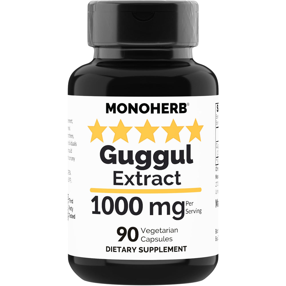 MONOHERB Guggul Extract 1000 mg - 90 vegan capsules (hero image)
