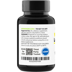 Close-up of Lactoferrin capsule texture with flaxseed powder