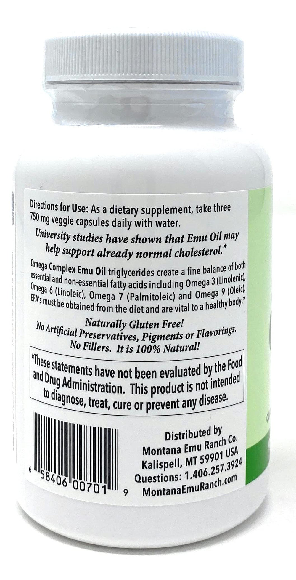 Close-up of Omega fatty acids illustration showing Omega 3, 6, 7 and 9