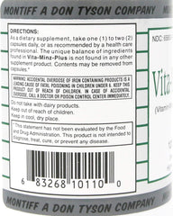 Close-up of Montiff Vita-Minz Plus capsules