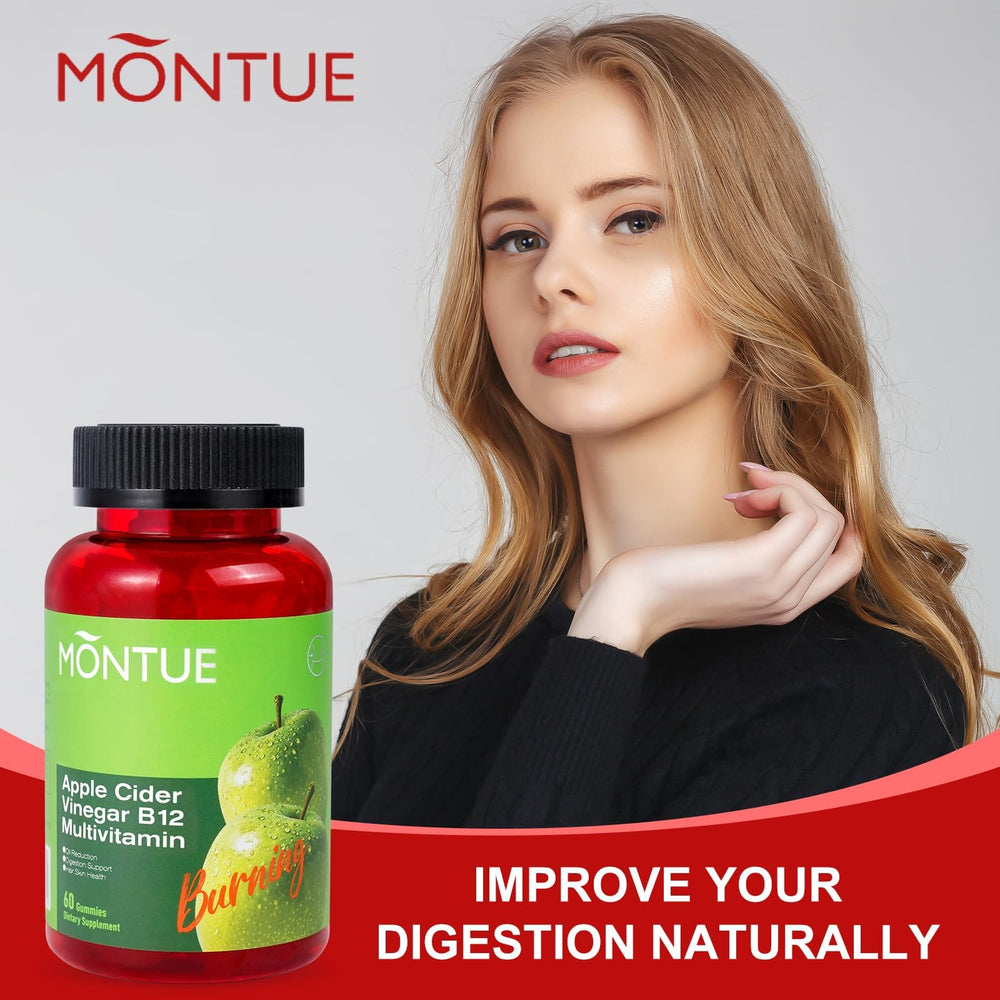 Montue NEWELLME gummies in hand demonstrating portion size and convenient daily use