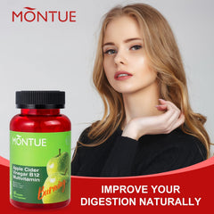 Montue NEWELLME gummies in hand demonstrating portion size and convenient daily use