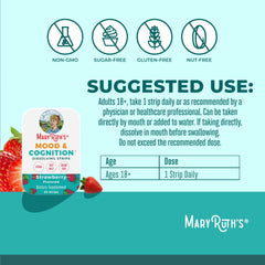Label highlights Vitamin B6, Folate, methyl B12 and saffron ingredients