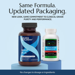 Mood Plus bottle front view with label