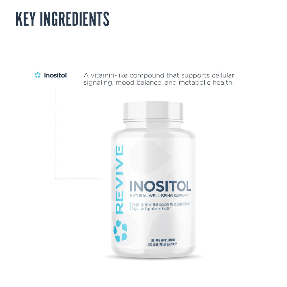 Graphic representing mood support from inositol